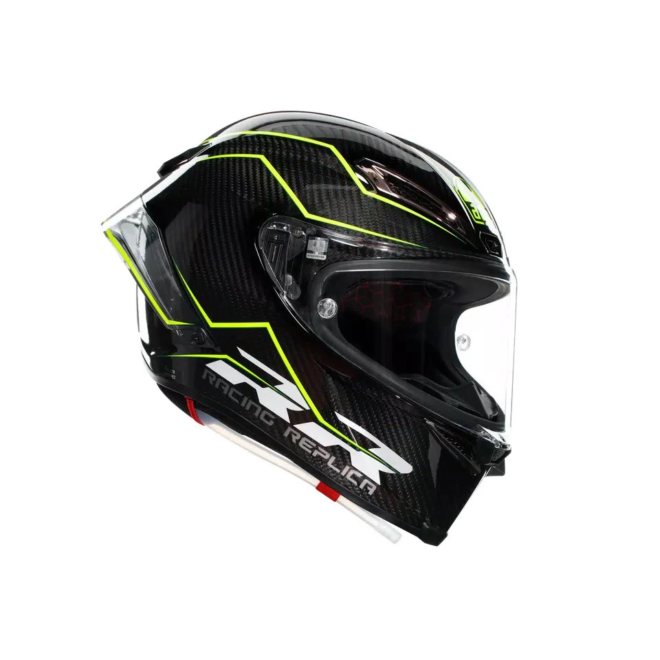 AGV Pista GP RR Helm Performante Carbon/Lime 2118356002018 - Image 4