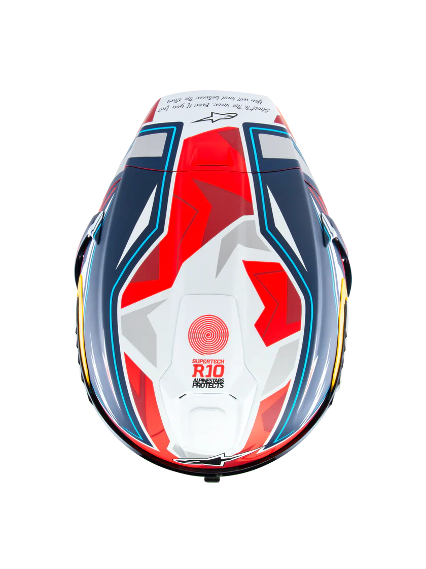 Alpinestars Supertech R10 Helm Limited Edition Pedro Acosta Replica 2024 8200925-7236 - Image 3