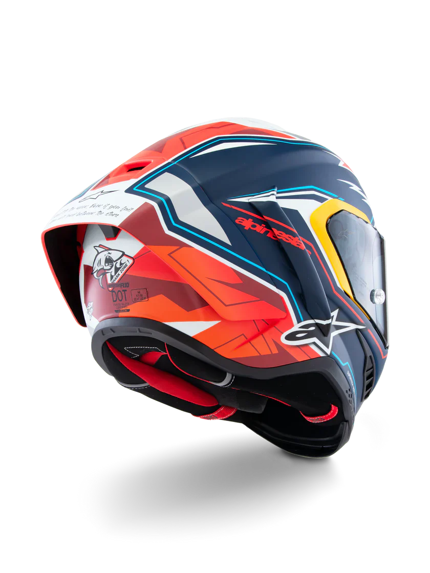 Alpinestars Supertech R10 Helm Limited Edition Pedro Acosta Replica 2024 8200925-7236 - Image 6