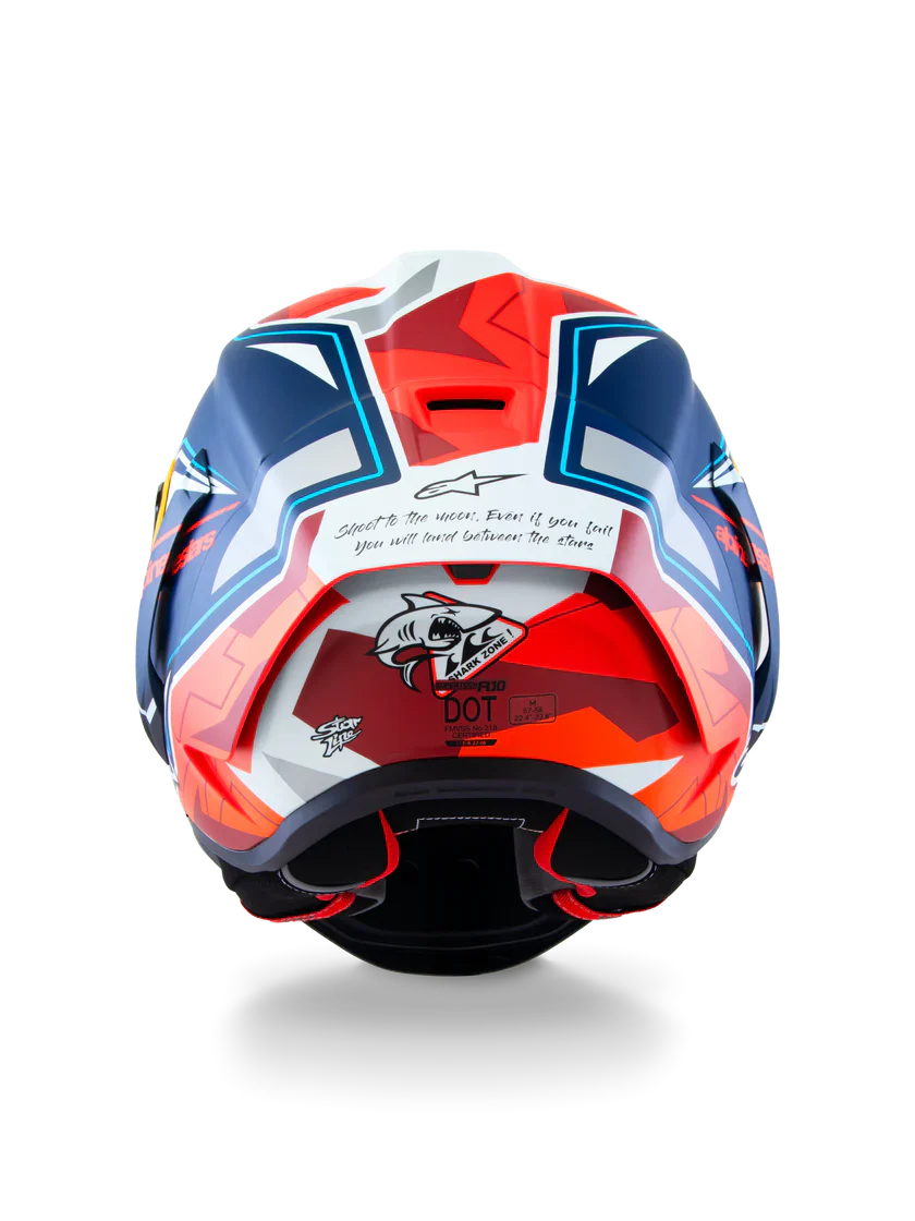 Alpinestars Supertech R10 Helm Limited Edition Pedro Acosta Replica 2024 8200925-7236 - Image 7