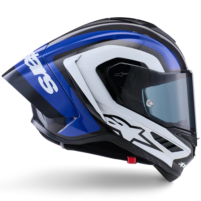 Alpinestars Supertech R10 Helm Arius Blau Glanz 8203926-1647 - Image 3