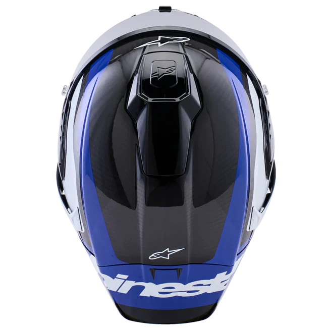 Alpinestars Supertech R10 Helm Arius Blau Glanz 8203926-1647 - Image 6