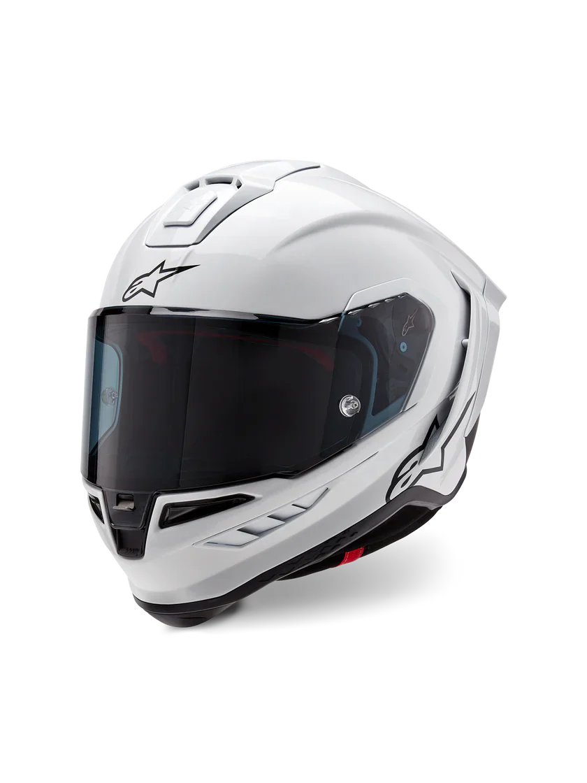 Alpinestars Supertech R10 Solid Helm Weiß Glanz 8200124-2170 - Image 6