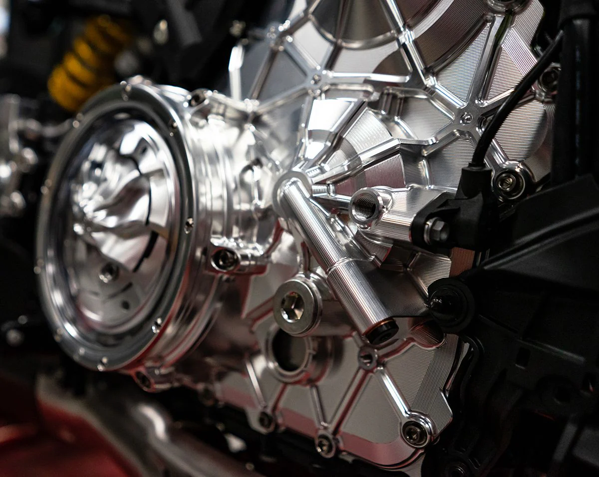 Aluminium-Motorgehäuse rechts mit Titanschrauben Motocorse Ducati Panigale V4/S (25-26) - Image 10