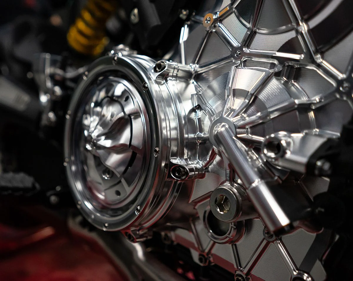 Aluminium-Motorgehäuse rechts mit Titanschrauben Motocorse Ducati Panigale V4/S (25-26) - Image 12
