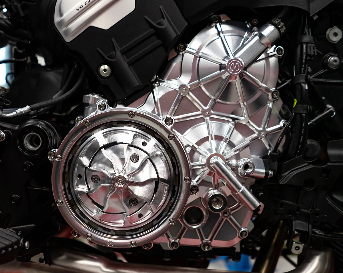 Aluminium-Motorgehäuse rechts mit Titanschrauben Motocorse Ducati Panigale V4/S (25-26) - Image 2