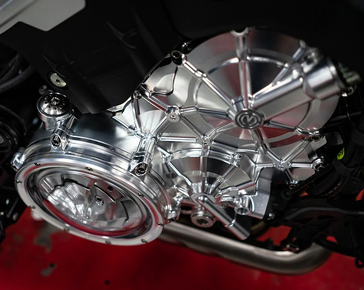 Aluminium-Motorgehäuse rechts mit Titanschrauben Motocorse Ducati Panigale V4/S (25-26) - Image 8
