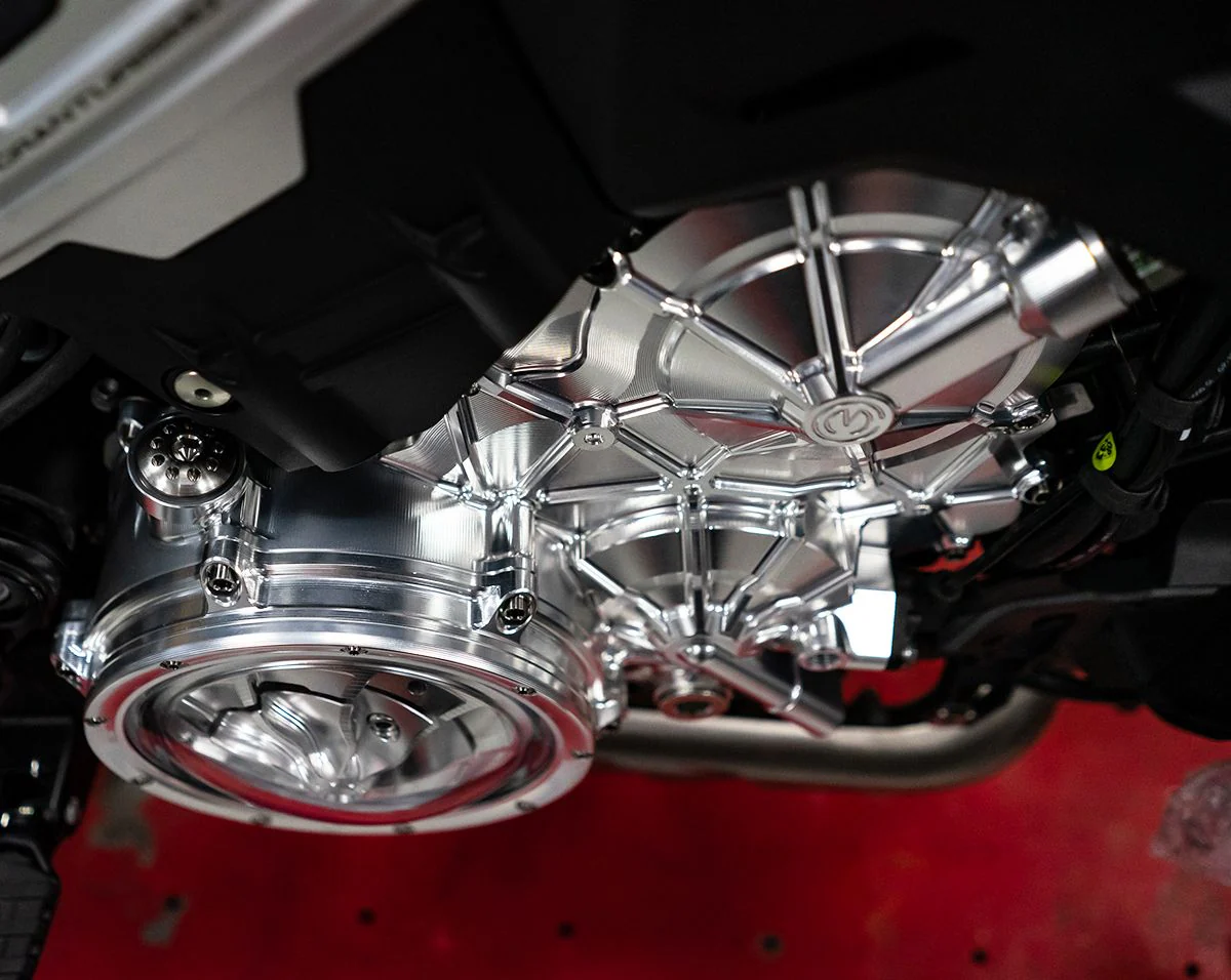 Aluminium-Motorgehäuse rechts mit Titanschrauben Motocorse Ducati Panigale V4/S (25-26) - Image 9