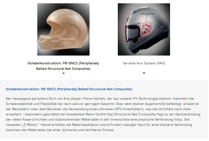 Arai RX-7V Evo Helm Diamond White - Image 3