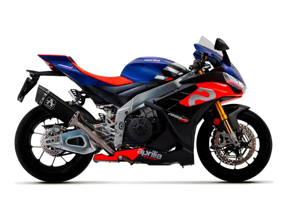Arrow Slip-On Kit Pista Titanium Dark Aprilia RSV4 1100 Factory (21-26) 71003PTN - Image 2