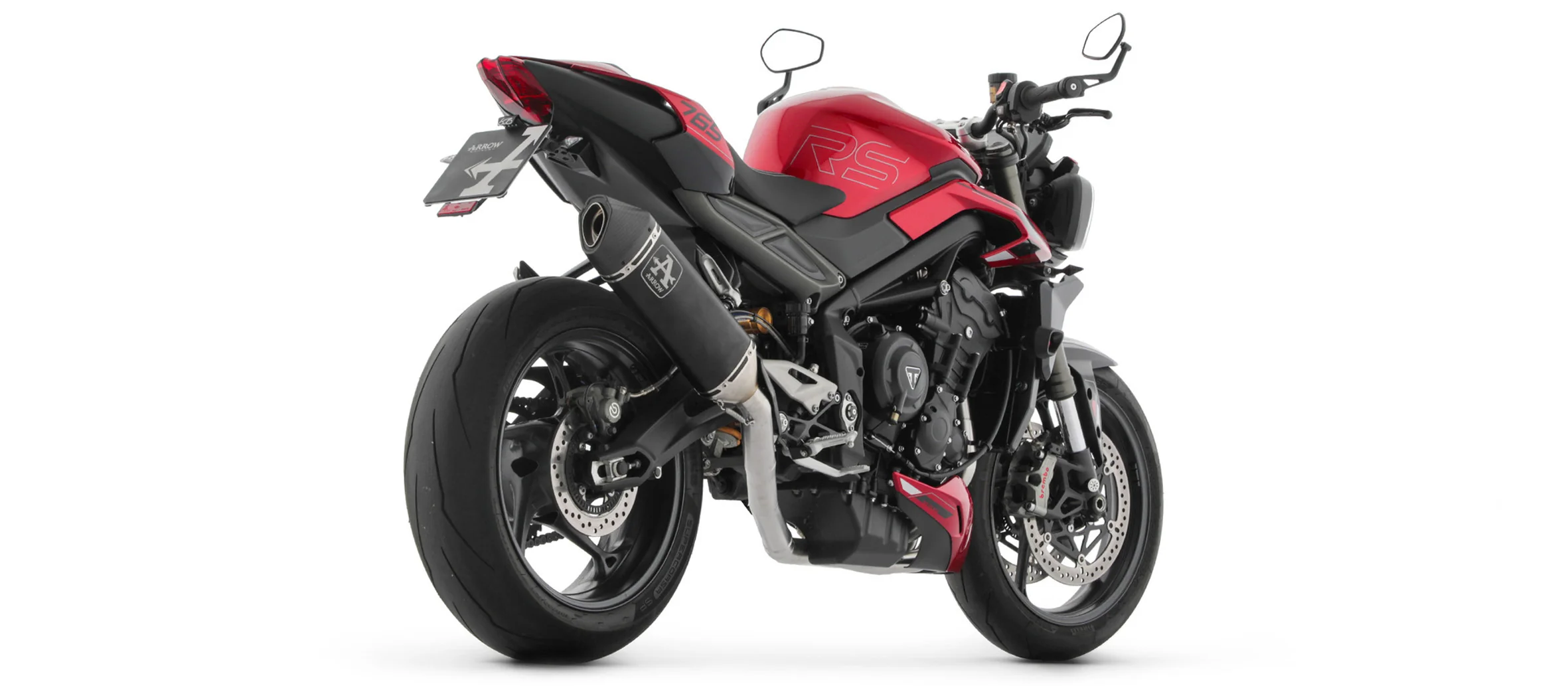 Arrow Komplettanlage Veloce Edelstahl Triumph Street Triple 765 RS (23-26) 71005VAN - Image 3