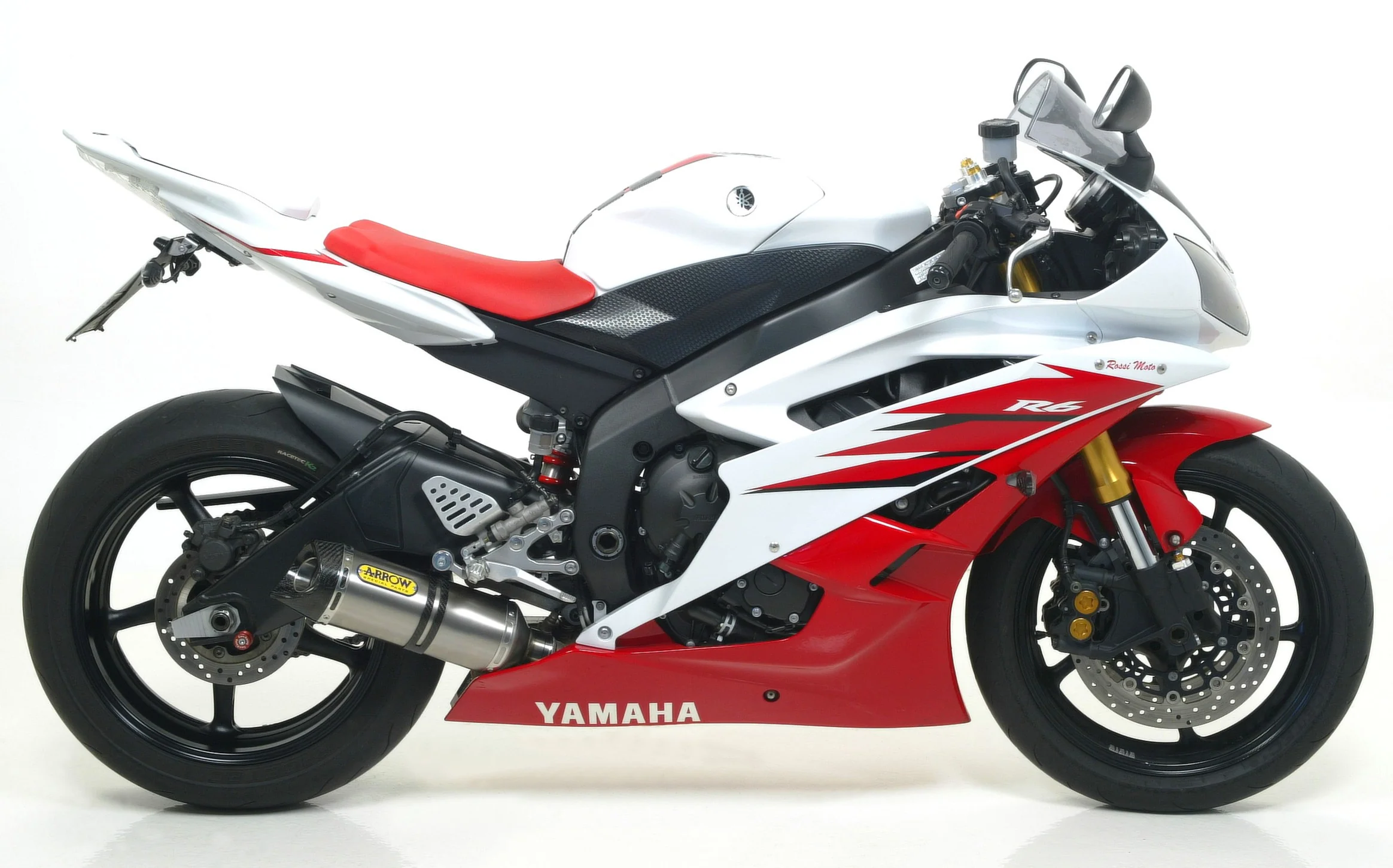 Arrow Slip-On Thunder Titanium Yamaha YZF-R6 RJ11 (06-07) 71699PK - Image 2