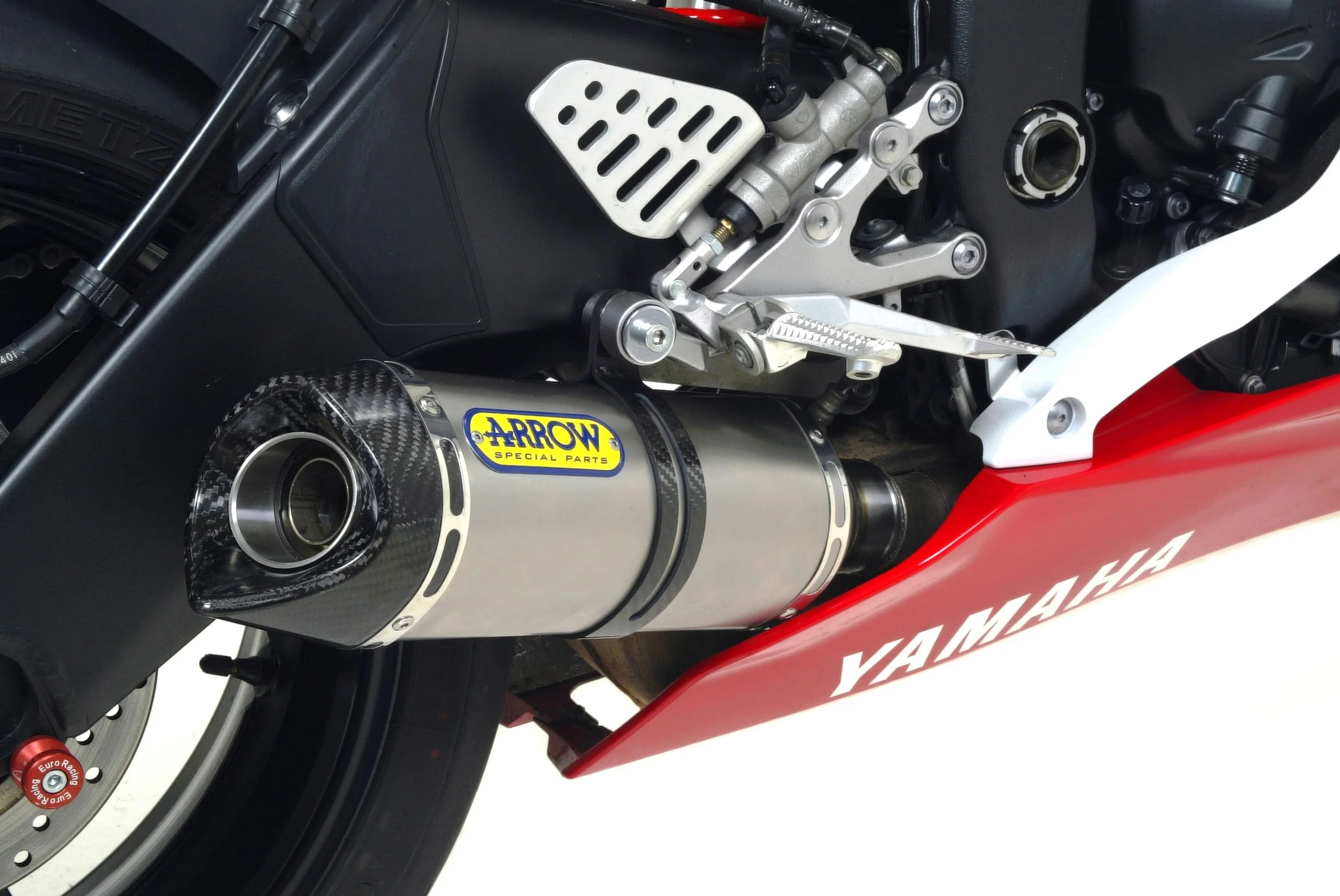 Arrow Slip-On Thunder Titanium Yamaha YZF-R6 RJ11 (06-07) 71701PK - Image 4