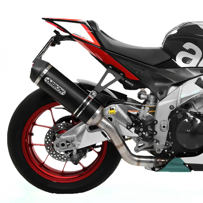 Arrow Slip-On Race-Tech Aluminium Dark Aprilia RSV4/RR/RF (17-18) 71744AKN