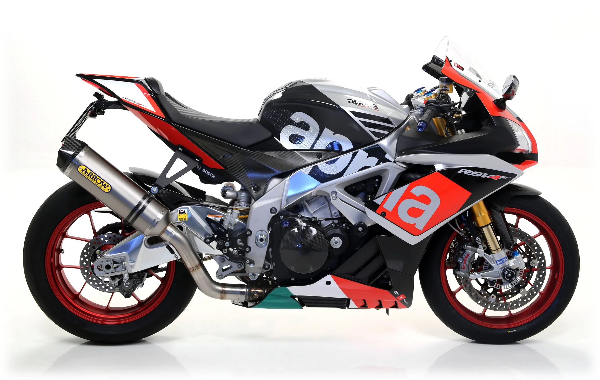Arrow Slip-On Race-Tech Titanium Aprilia RSV4/RR/RF (15-16) 71744PK - Image 2