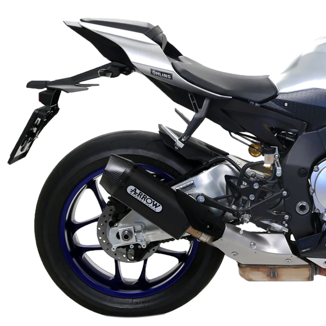 Arrow Slip-On Indy-Race Aluminium Dark Yamaha YZF-R1/M RN32 (15-16) 71829AKN