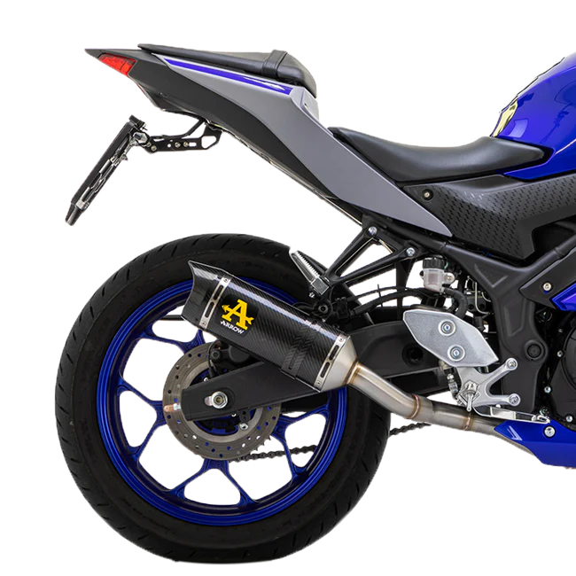 Arrow Slip-On Thunder Carbon Yamaha YZF-R3 (21-26) 71831MK