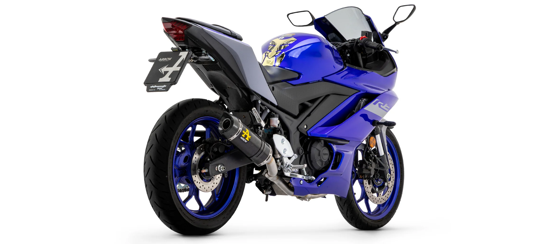 Arrow Slip-On Thunder Carbon Yamaha YZF-R3 (21-26) 71831MK - Image 3