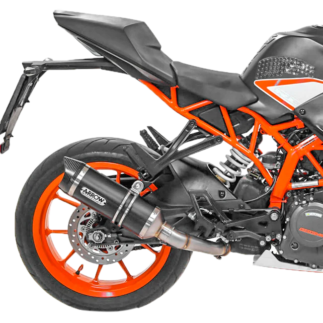 Arrow Slip-On Thunder Aluminium Dark KTM RC 390 (17-20) 71860AKN