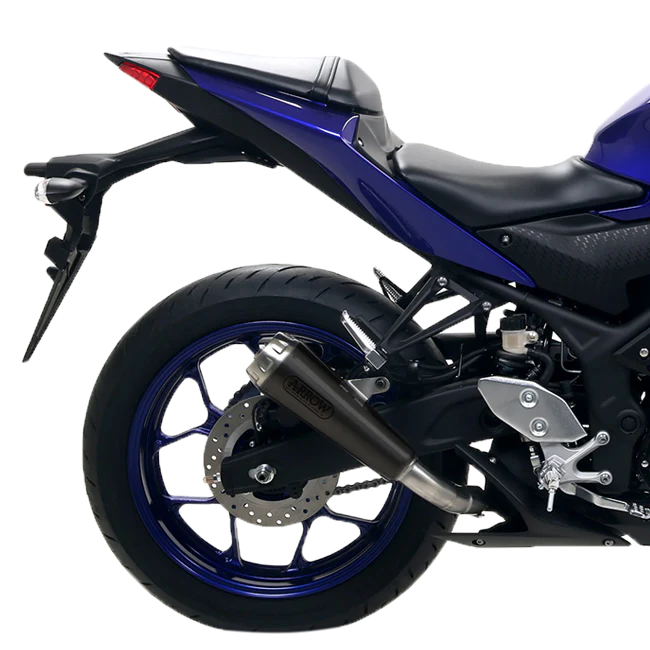 Arrow Slip-On Pro-Race Edelstahl Dark Yamaha YZF-R3 (19-20) 71894PRN