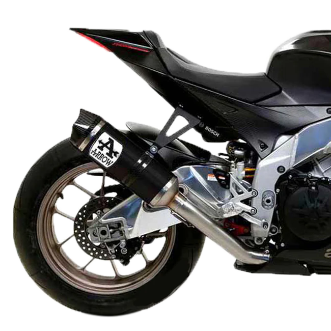 Arrow Slip-On Race-Tech Aluminium Dark Aprilia RSV4 1100 Factory (19-20) 71906AKN