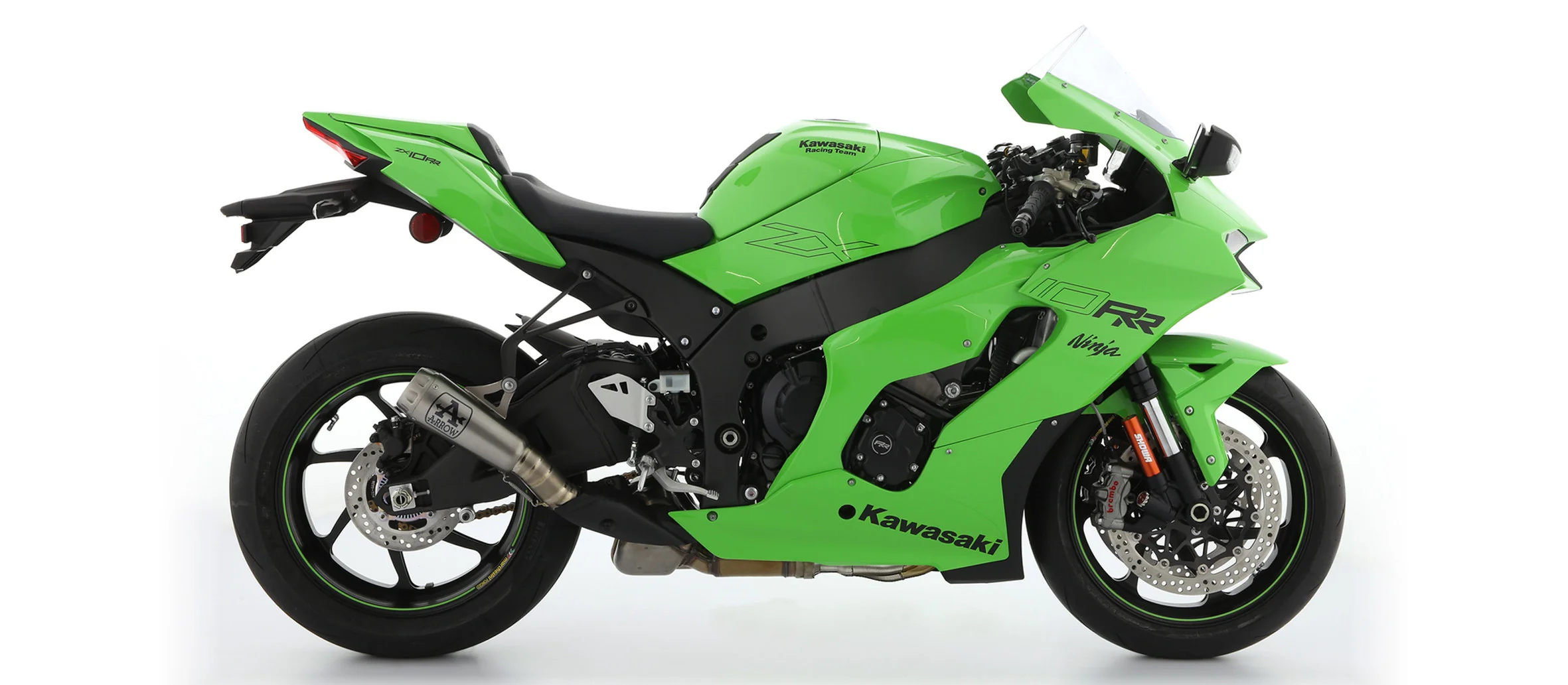 Arrow Slip-On Pro-Race Titanium Kawasaki ZX-10R/RR (21-26) 71928PR - Image 2