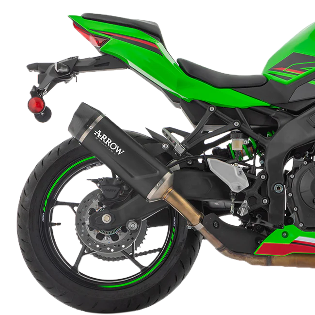Arrow Slip-On Indy Race Aluminium Dark Kawasaki ZX-4RR (23-26) 71963AKN