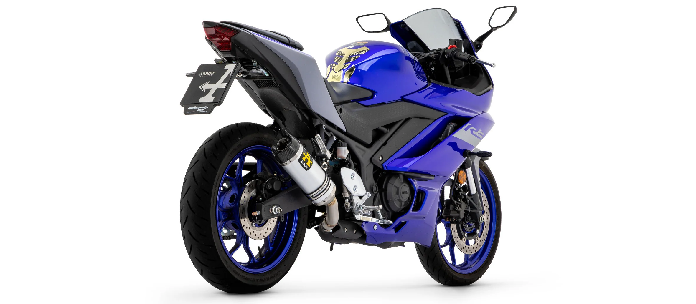 Arrow Slip-On Thunder Aluminium Yamaha YZF-R3 (21-26) 71831AK - Image 3