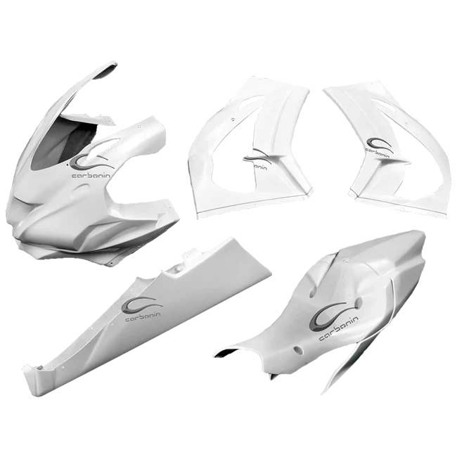 Komplettes Verkleidungsset Avio Fiber Kawasaki ZX-10 R/RR (16-20) Carbonin