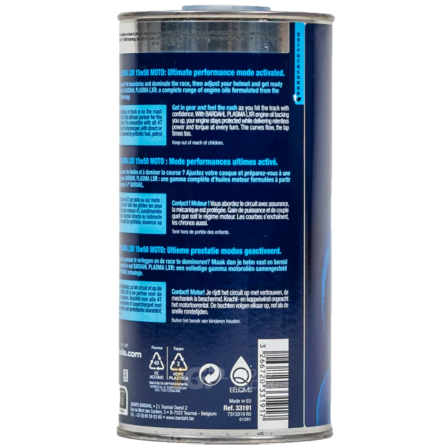 Bardahl 15W50 Plasma LXR - 1 Liter Premium Öl - Image 4