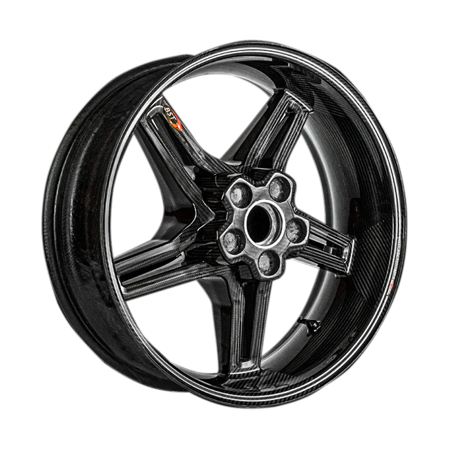 BST RAPID TEK Carbon Hinterradfelge Yamaha YZF-R6 RJ27 (17-26)