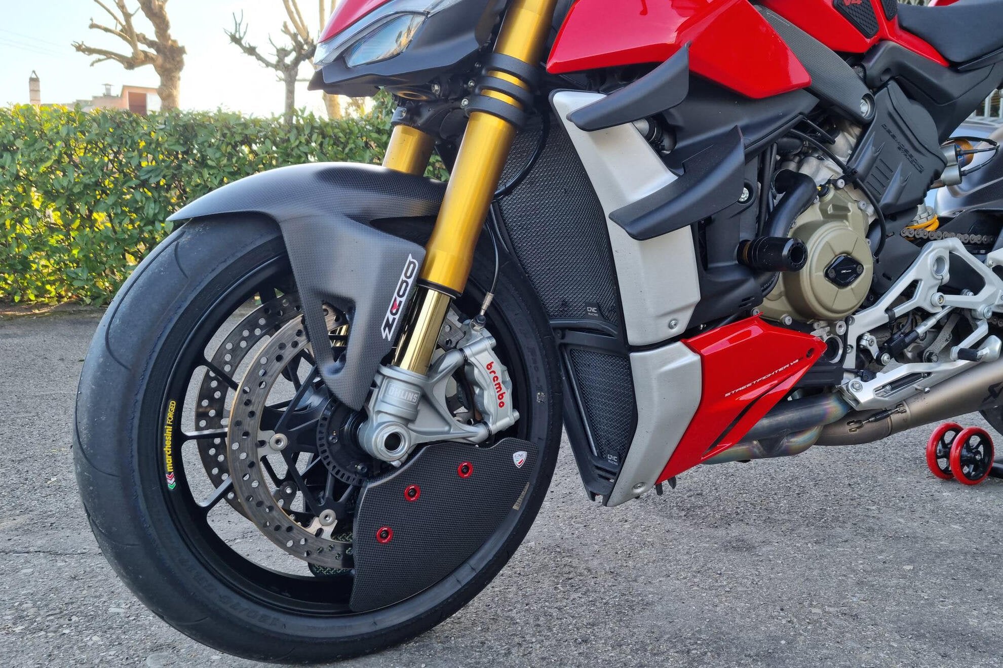 Carbon Bremszangen Kühlung GP Air Ducts Evo Ducati Panigale V2 955 (20-24) ZA750Y - Image 5
