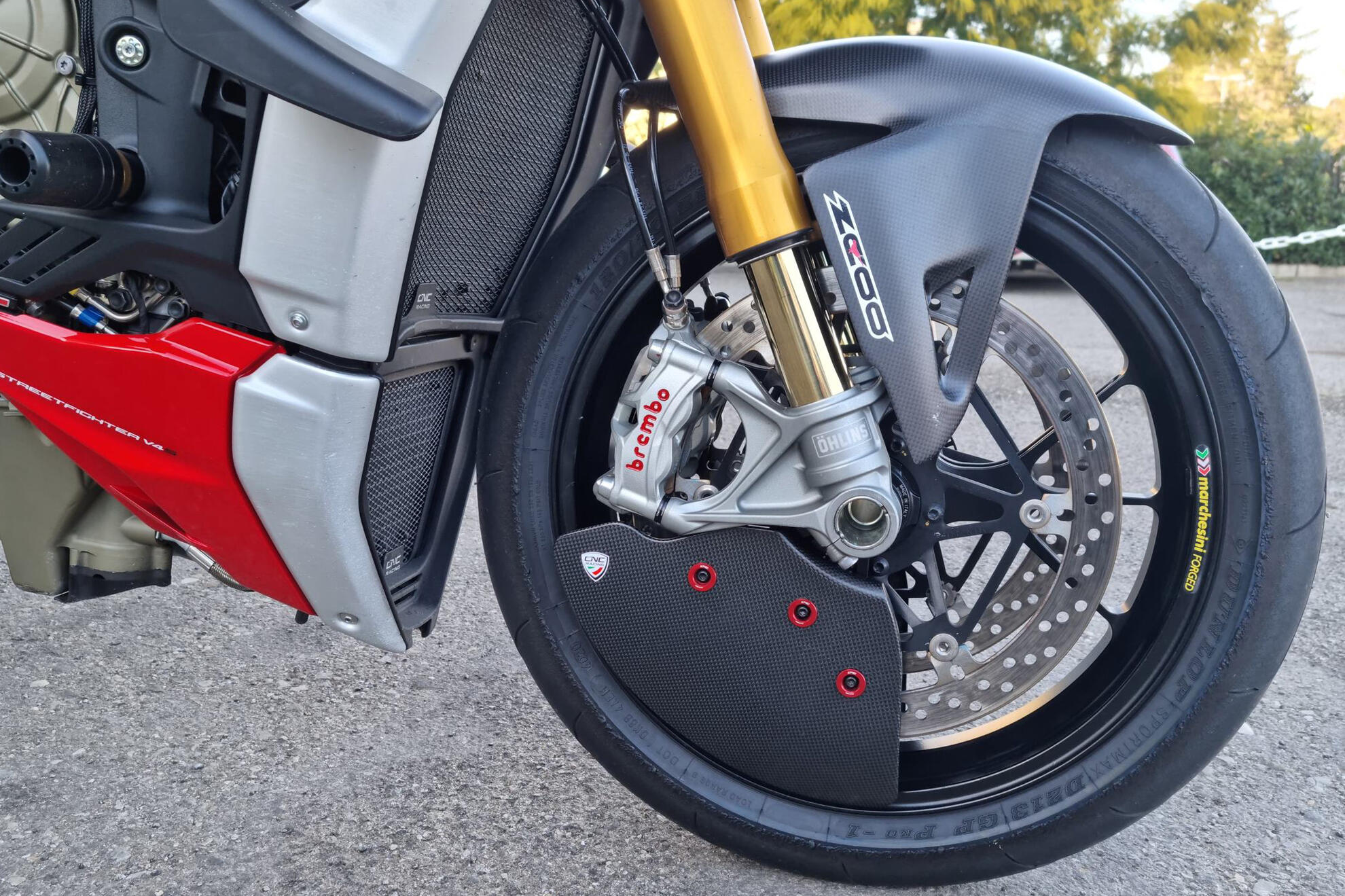 Carbon Bremszangen Kühlung GP Air Ducts Evo Ducati Panigale V2 955 (20-24) ZA750Y - Image 6