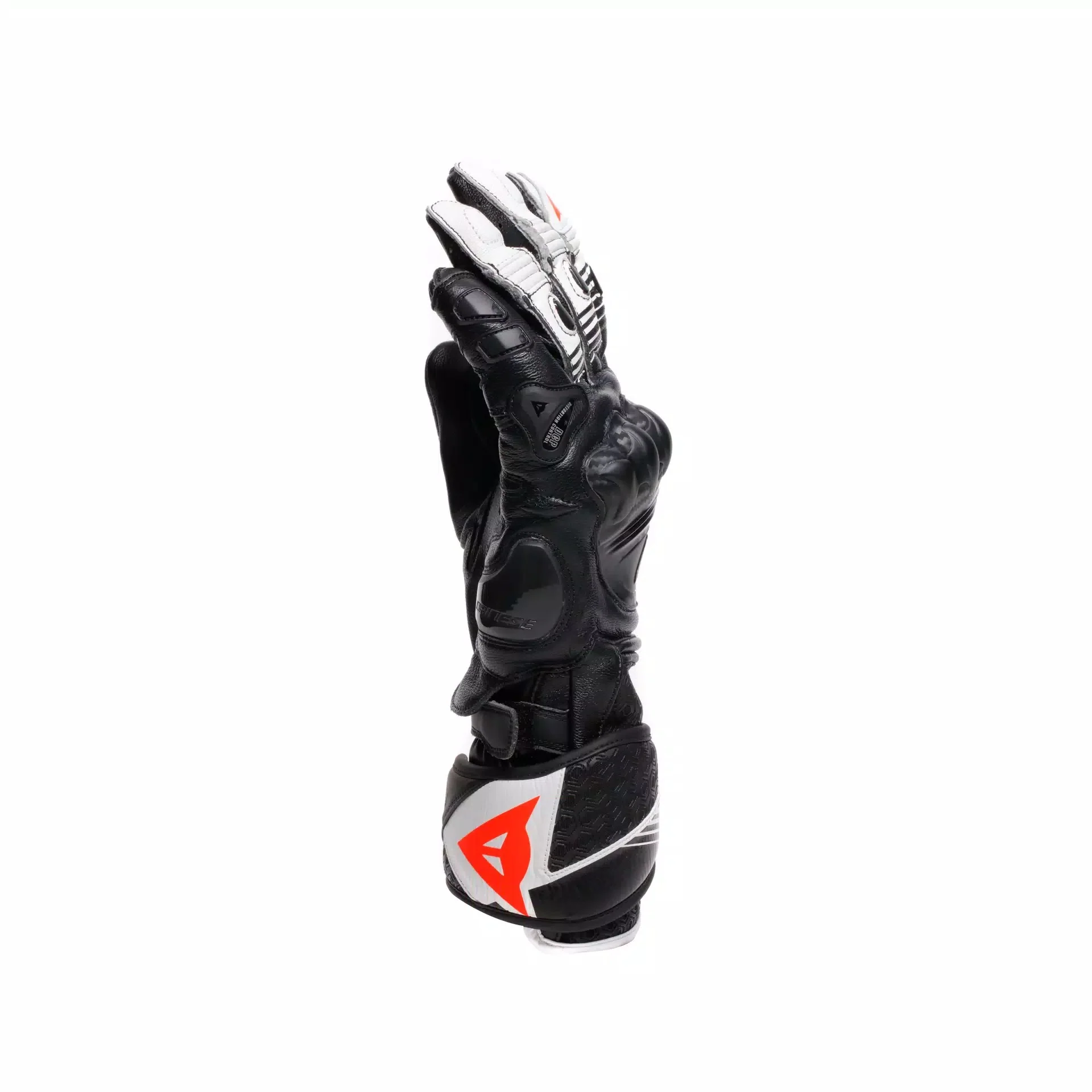 Dainese Fiero Racing Motorrad Lederhandschuhe | Herren | Schwarz/Weiß | 2018100025N3200 - Image 7