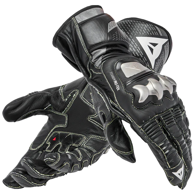 Dainese Full Metal 7 Racing Motorrad Lederhandschuhe | Herren | Schwarz | 201810001463100 - Image 2