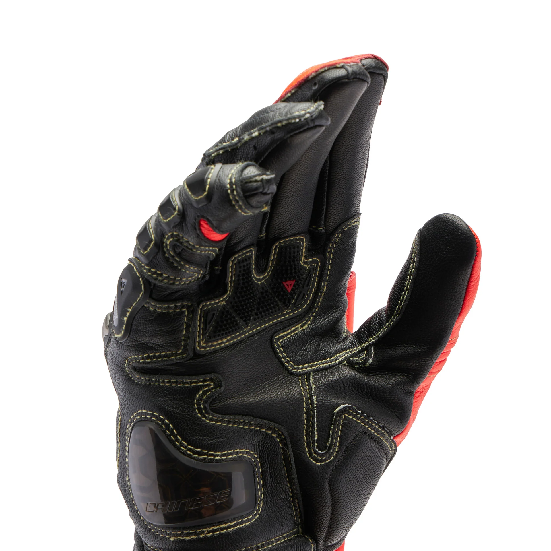 Dainese Full Metal 7 Racing Motorrad Lederhandschuhe | Herren | Schwarz/Rot | 201810001462800 - Image 6