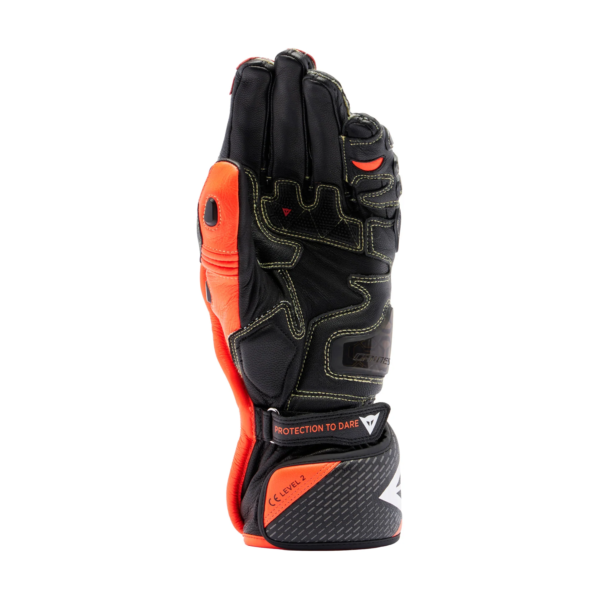 Dainese Full Metal 7 Racing Motorrad Lederhandschuhe | Herren | Schwarz/Rot | 201810001462800 - Image 9