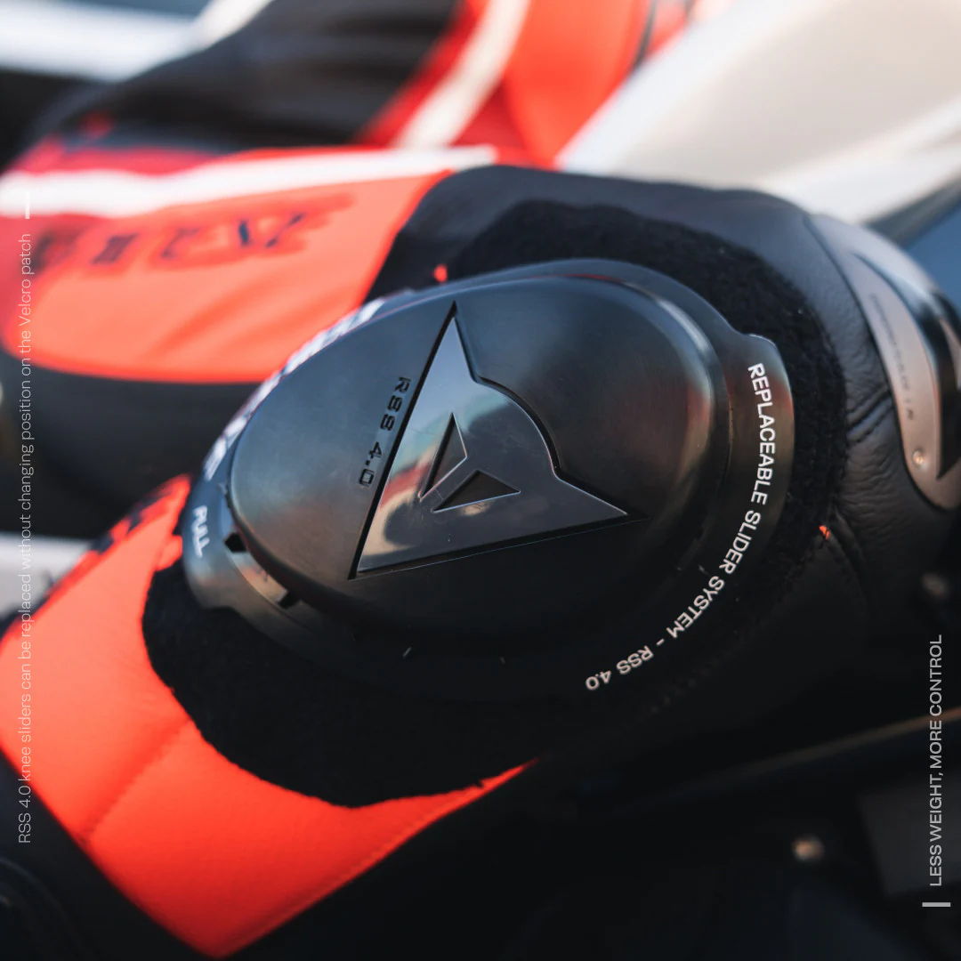 Dainese Misano 3 D-AIR® Einteiler Lederkombi – Perforierter Airbag Rennanzug | Herren | Rot - Image 11