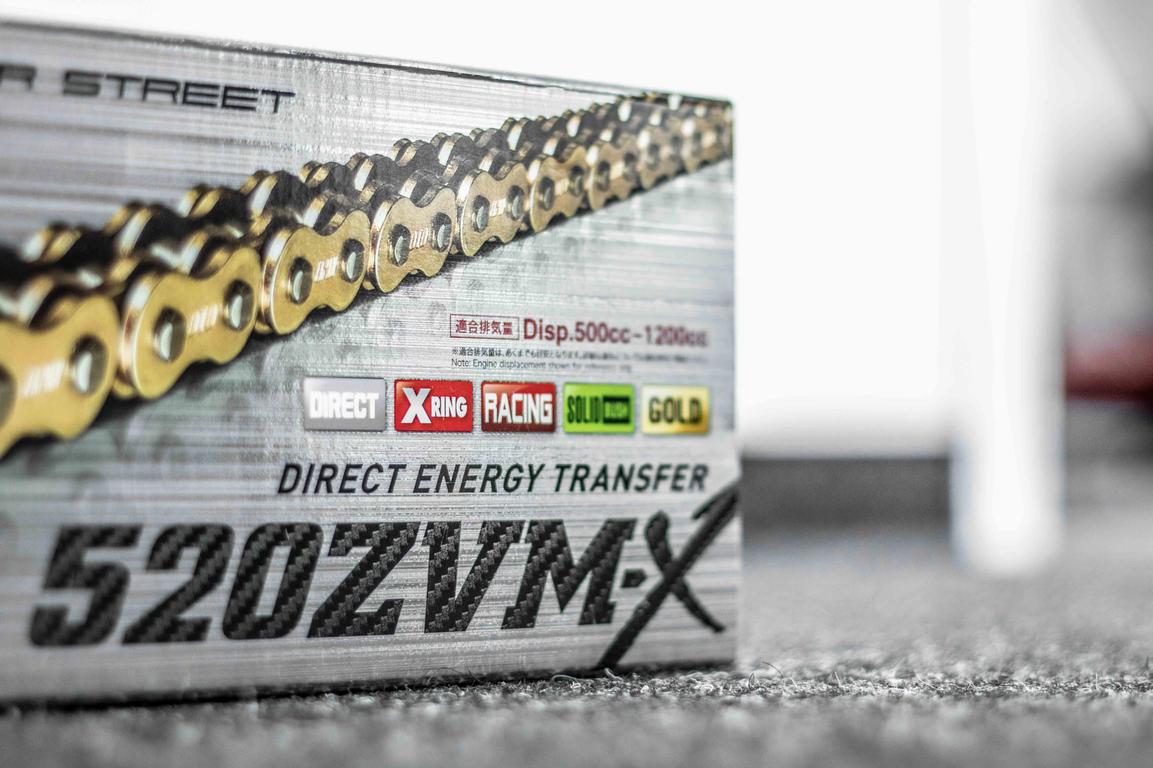 D.I.D 520ZVM-X X-Ring Kette 520 G&G offen mit Nietschloss – 100 bis 132 Glieder - Image 4