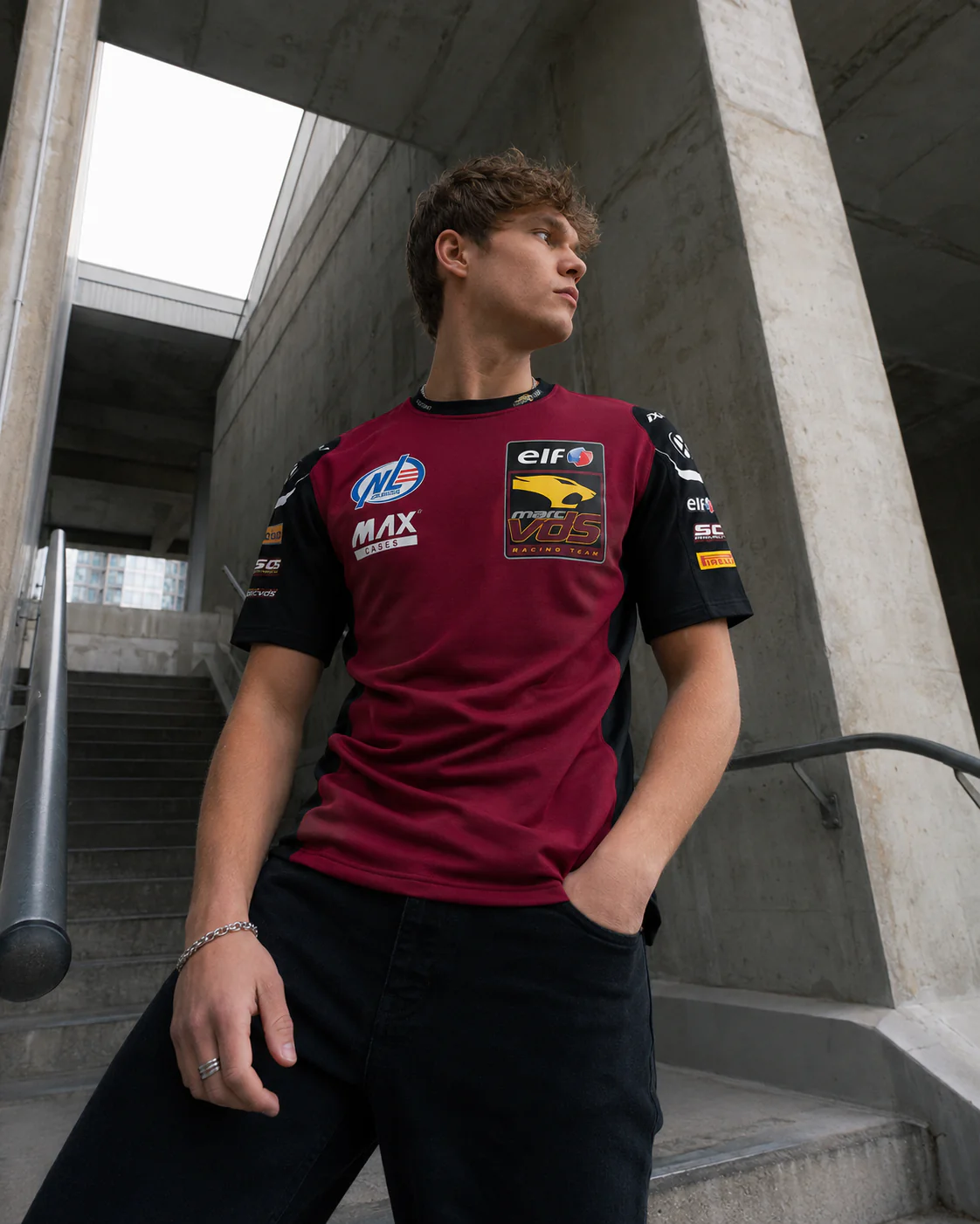 ELF Marc VDS Racing Team T-Shirt Replica 2026 IXON - Image 3