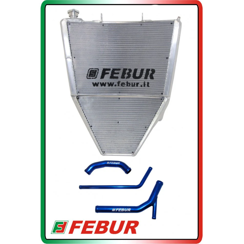 Racing Wasserkühler Febur Kawasaki ZX-10 R/RR (16-20) FE1396S - Image 3