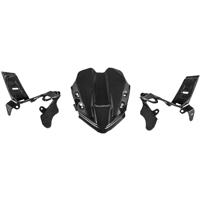 Instrumentenabdeckung "ohne GPS" Carbon Fullsix Ducati Panigale V4/S/R (18-24)
