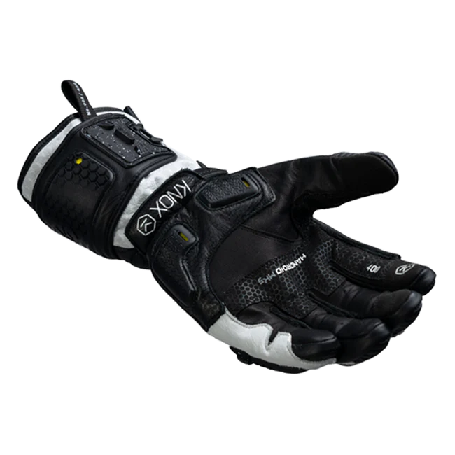 Knox Handroid MK5 Racing Lederhandschuhe | Herren | Schwarz/Weiß | 11769404101 - Image 2