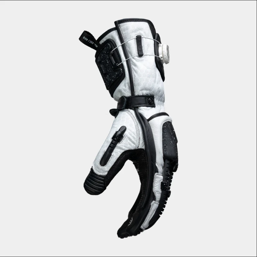Knox Handroid MK5 Racing Lederhandschuhe | Herren | Schwarz/Weiß | 11769404101 - Image 6