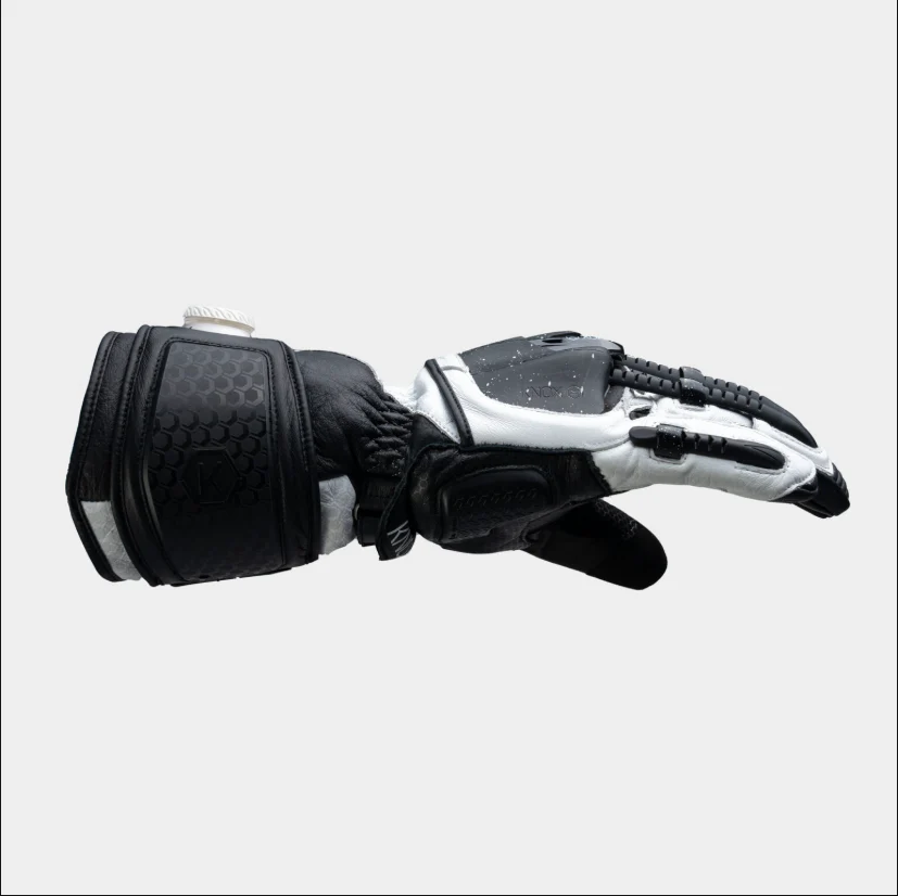 Knox Handroid MK5 Racing Lederhandschuhe | Herren | Schwarz/Weiß | 11769404101 - Image 8