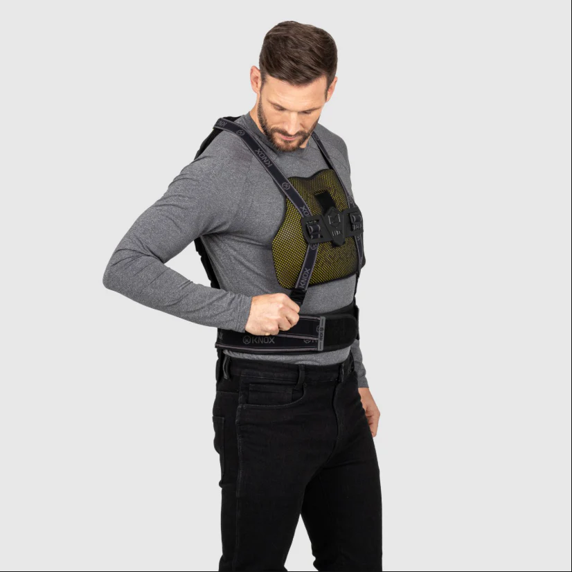 Knox Micro-Lock Brustprotektor | Herren | Schwarz | 1014729044180 - Image 6