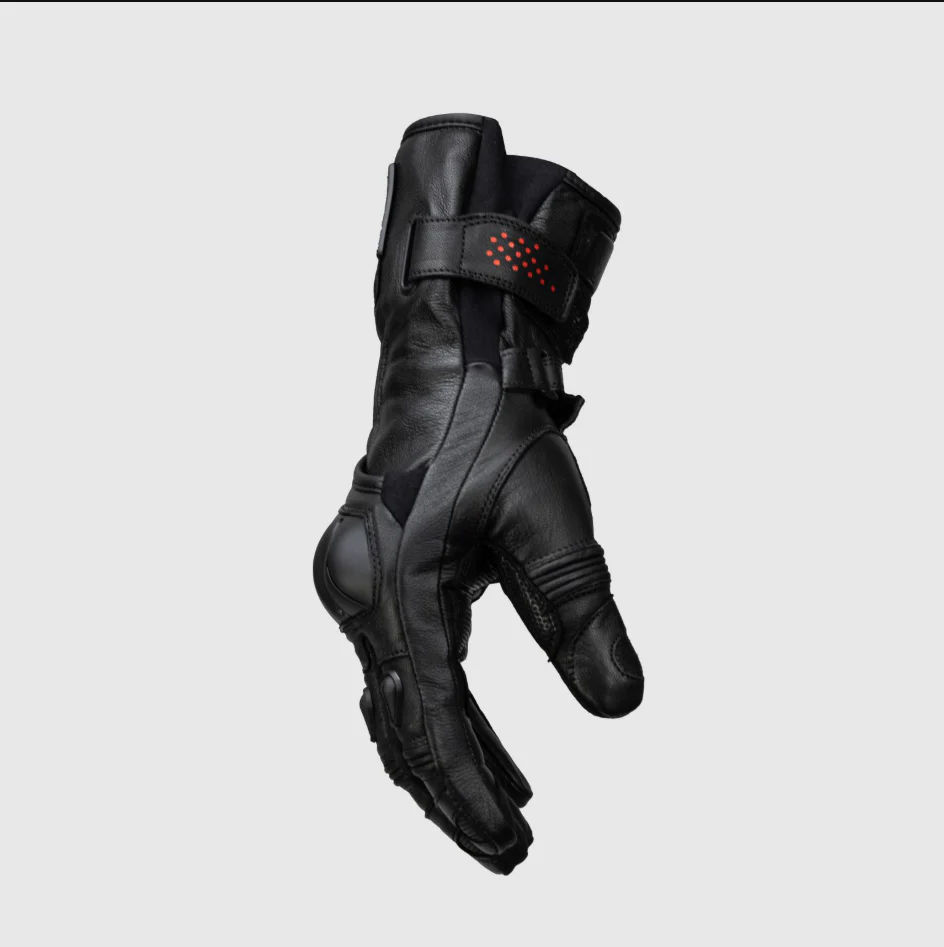 Knox Oulton MK2 Sport Lederhandschuhe | Herren | Schwarz/Rot | 1011352110030 - Image 5