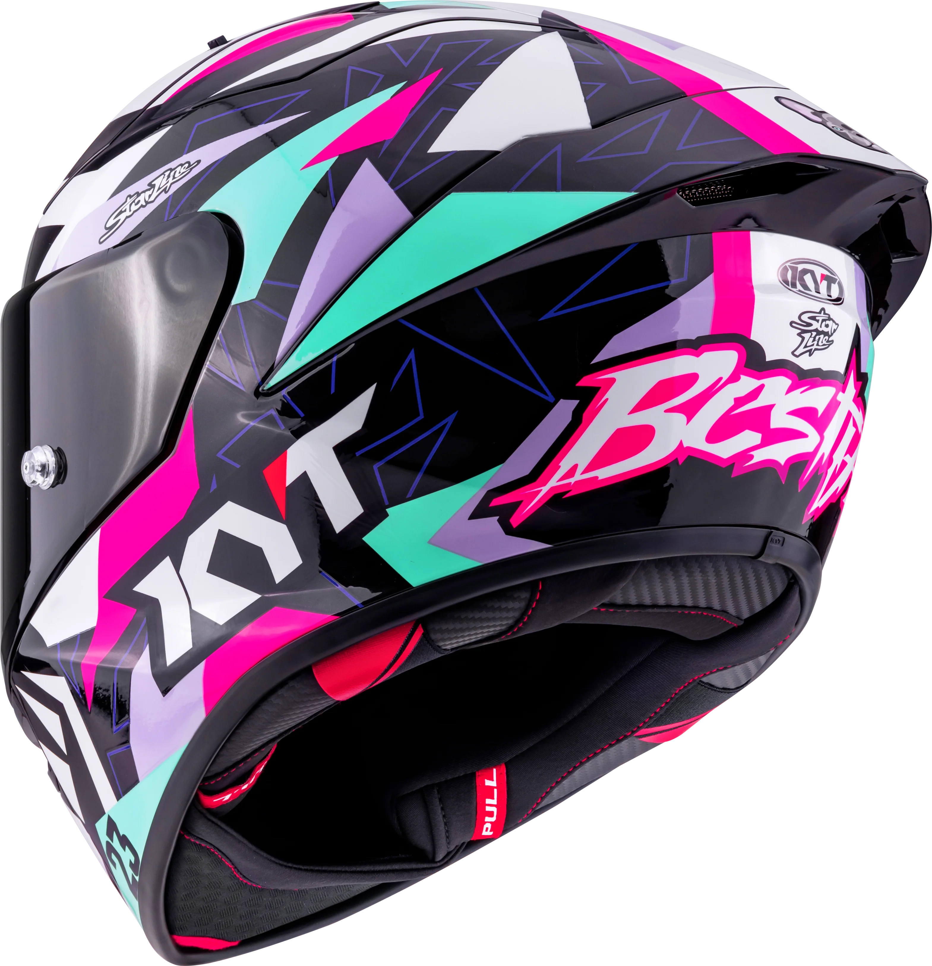 KYT KX-1 Race GP Helm Enea Bastianini Replica 2025 Y6KX0007 - Image 6