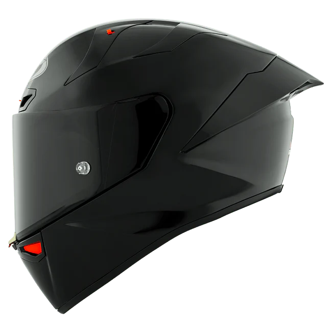 KYT KX-1 Race GP Helm Plain Schwarz Y6KX00X6