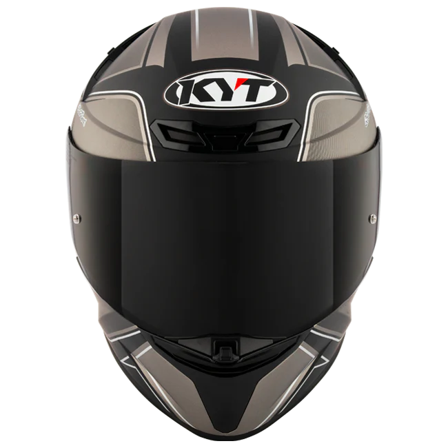 KYT TT-Revo Helm Tourist Matt Cool Grey Y6TR0013 - Image 2